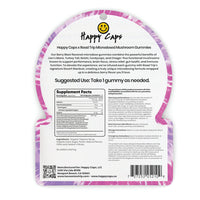 Happy Caps® x Road Trip - MICRODOSED Gummies + Functional Mushrooms - Berry Blast