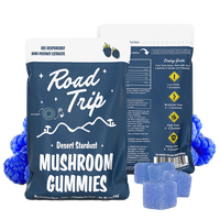 Desert Stardust Mushroom Gummies - Blue Raspberry