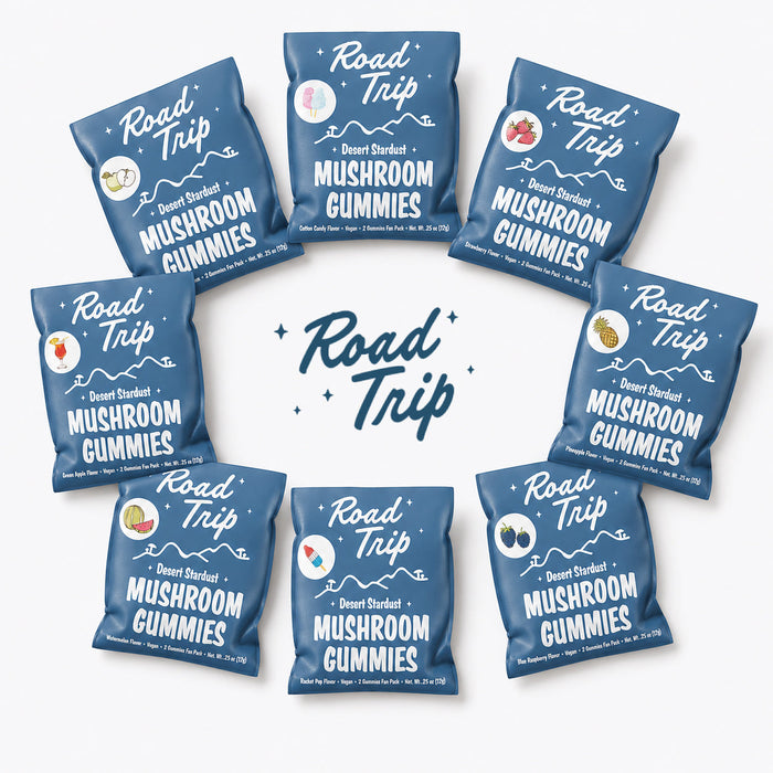 Road Trip Desert Stardust Mushroom Gummies - 2-Piece Sample Size