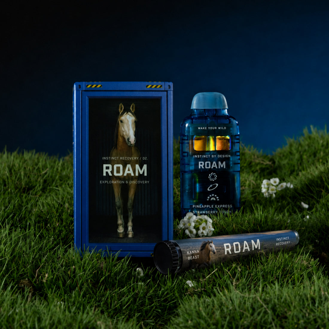 Beast Bars™ 3-IN-1 Switch 2G Liquid Diamond THCA Disposable - ROAM-02