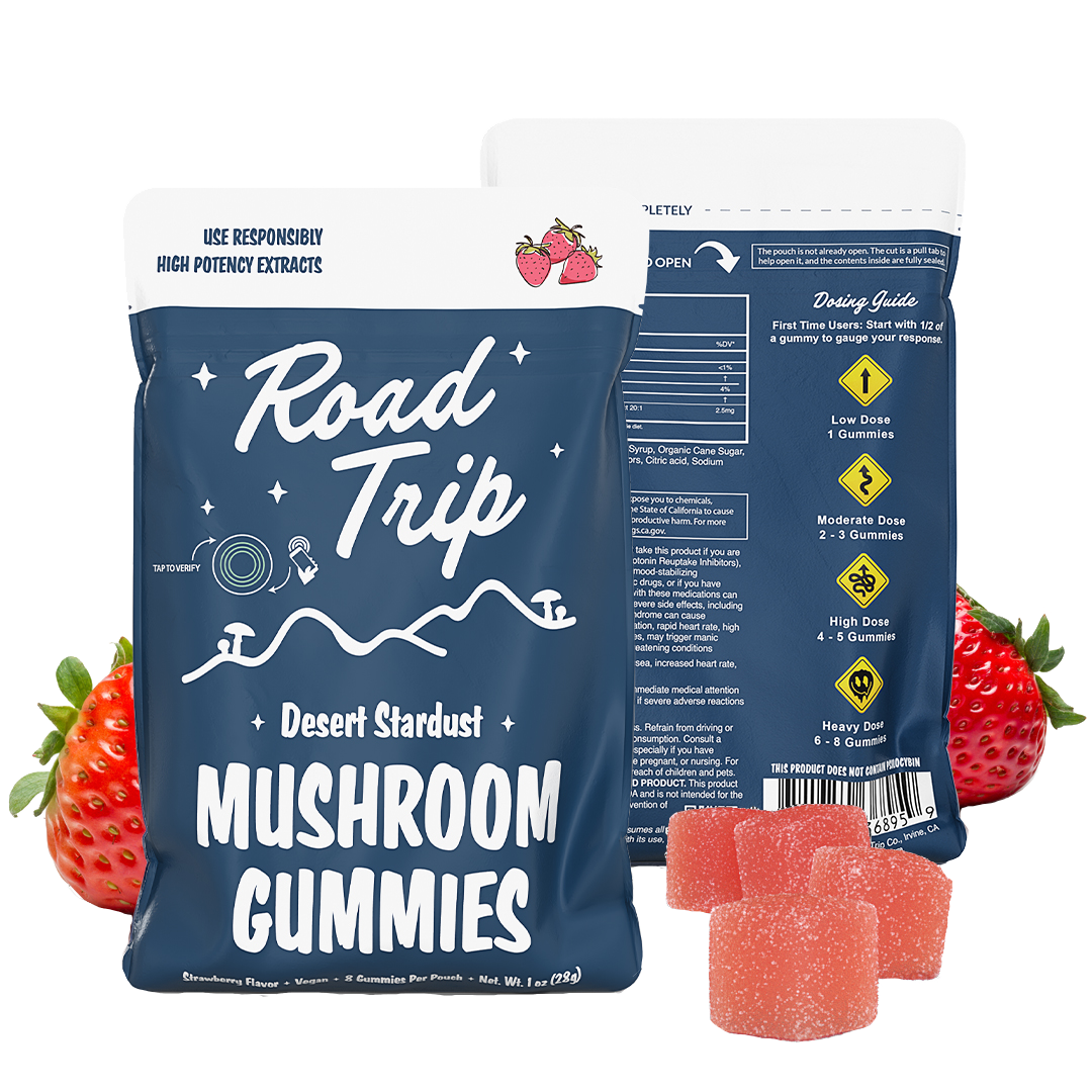 Desert Stardust Mushroom Gummies - Strawberry