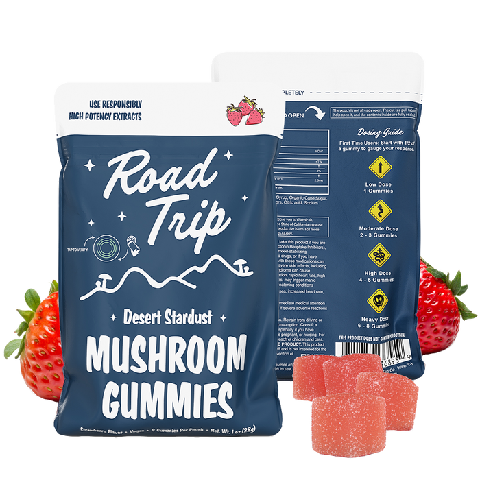 Desert Stardust Mushroom Gummies - Strawberry