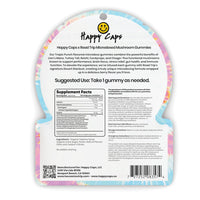 Happy Caps® x Road Trip - MICRODOSED Gummies + Functional Mushrooms - Tropic Punch