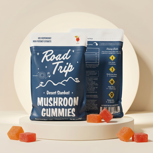 Desert Stardust Mushroom Gummies - Sunset Punch